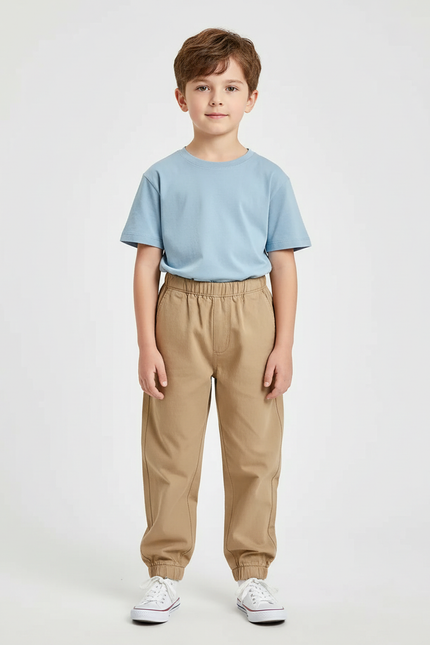 Pantalon Beige 94d8 - Coton