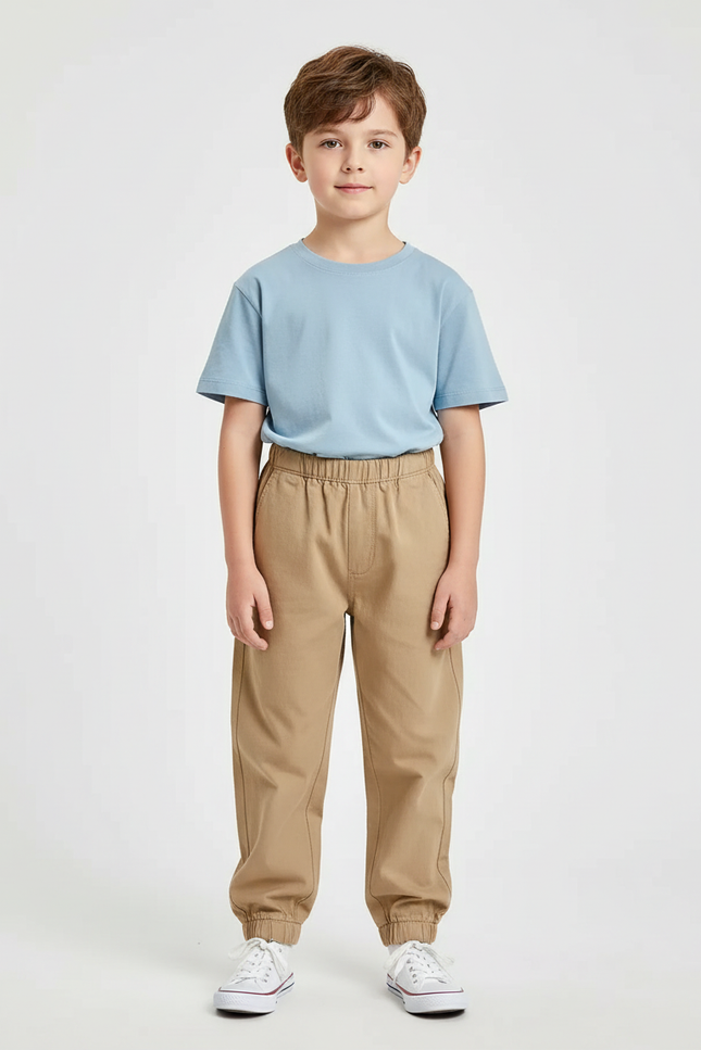 Pantalon Beige 94d8 - Coton