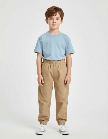 Pantalon Beige 94d8 - Coton