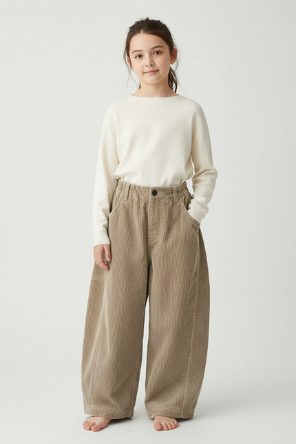 Pantalon Pana Beige - Cordé