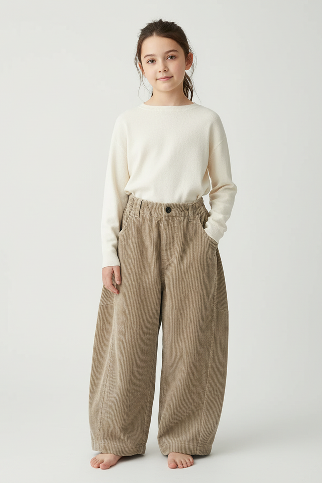 Pantalon Pana Beige - Cordé