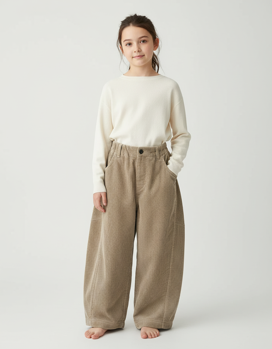 Pantalon Pana Beige - Cordé