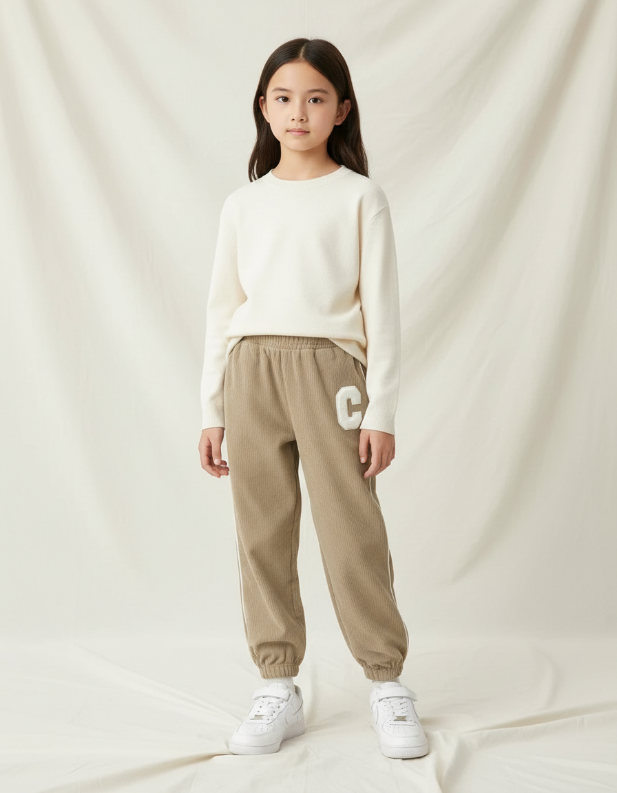 Pantalon Sport Beige - Cordé