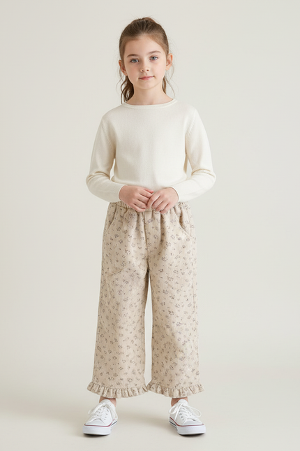 Pantalon Beige Ado - Cordé