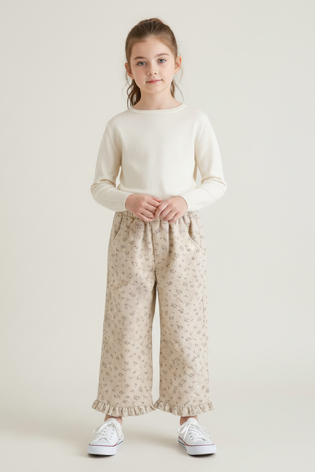 Pantalon Beige Ado - Cordé