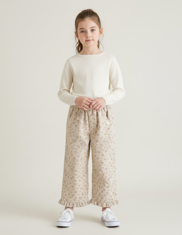 Pantalon Beige Ado - Cordé