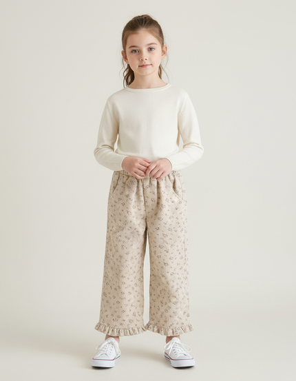 Pantalon Beige Ado - Cordé