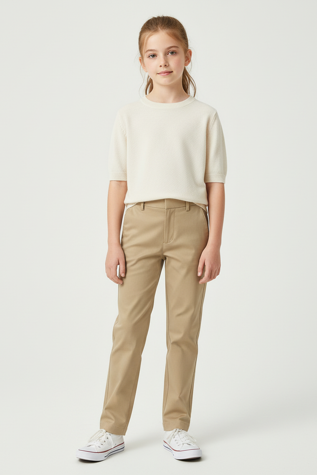 Pantalon Uniforme Beige - Gabardine