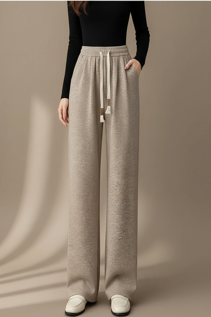 Pantalon Coton Beige - Molleton