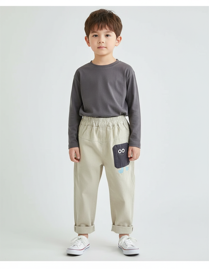 Pantalon Beige Poche - Toile