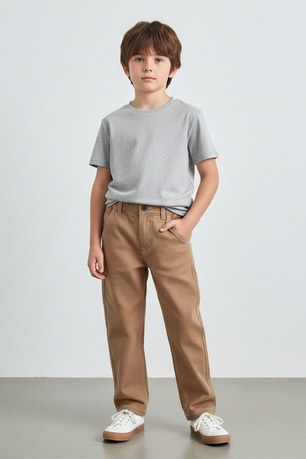 Pantalon Carpenter Beige - Toile