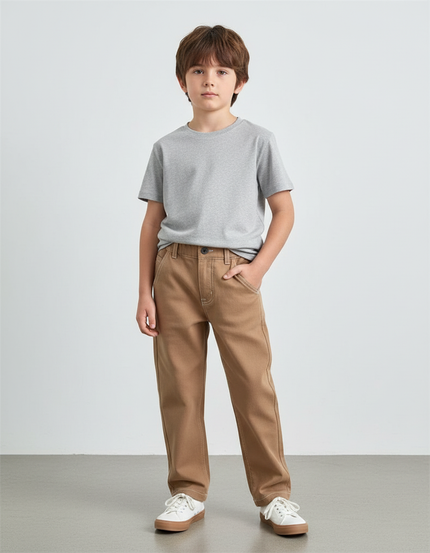 Pantalon Carpenter Beige - Toile