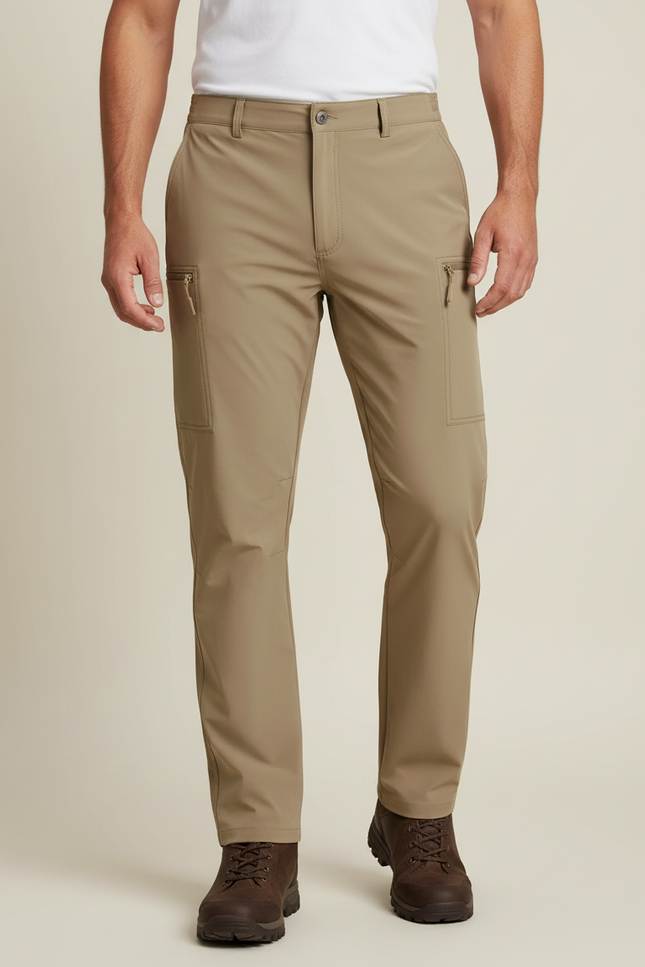 Pantalon Trekking Beige - Polyester