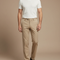 Pantalon Beige Droit Élégant Décontracté Homme - Gabardine