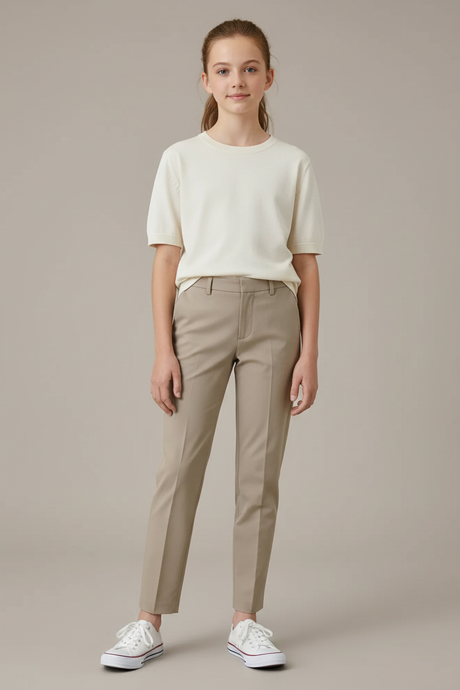 Pantalon Beige Uniforme - Gabardine