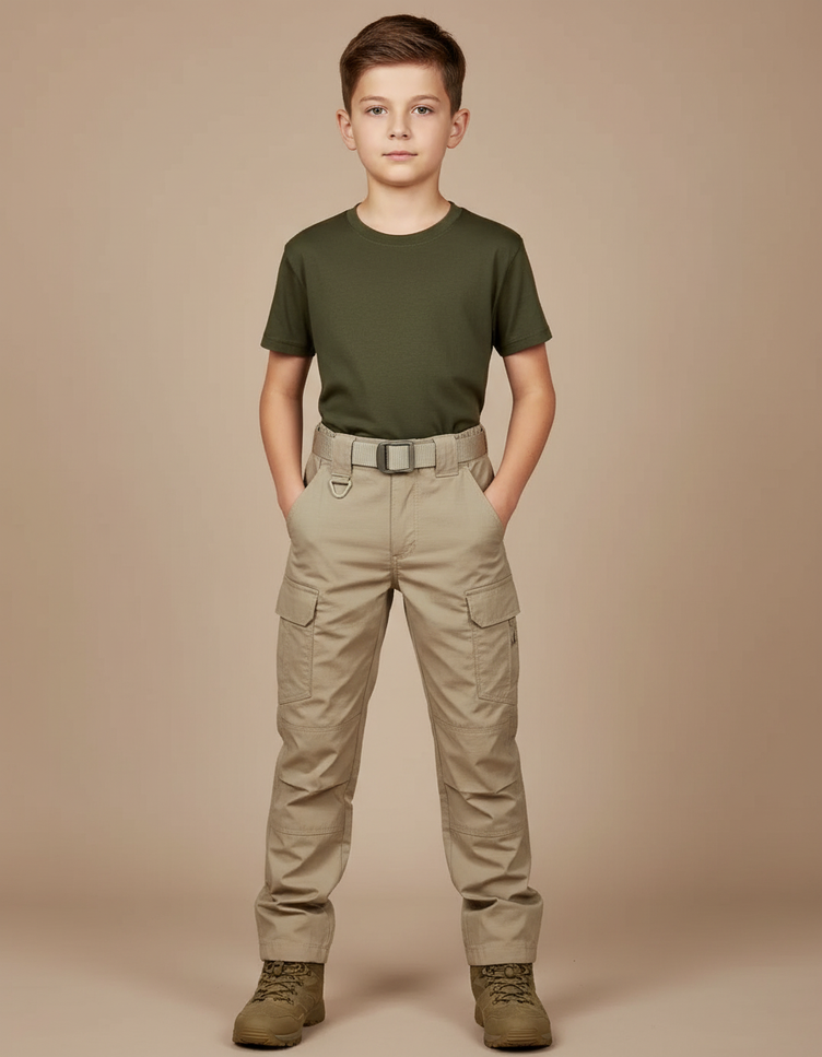 Pantalon Bdu Beige - Toile