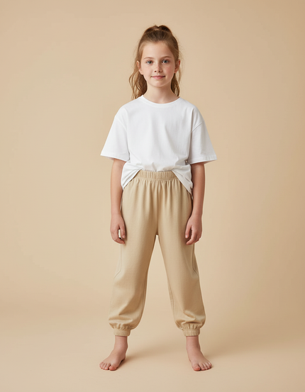 Pantalon Beige Fd03 - Molleton