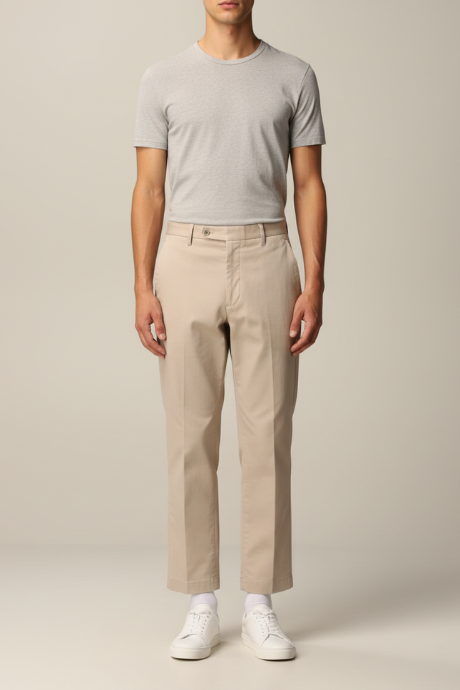 Pantalon De Travail Beige - Gabardine