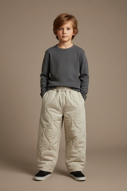 Pantalon De Neige Beige - Polyester