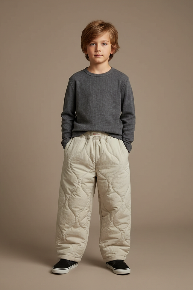 Pantalon De Neige Beige - Polyester
