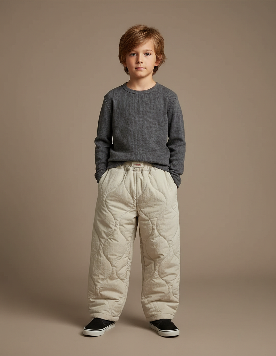 Pantalon De Neige Beige - Polyester