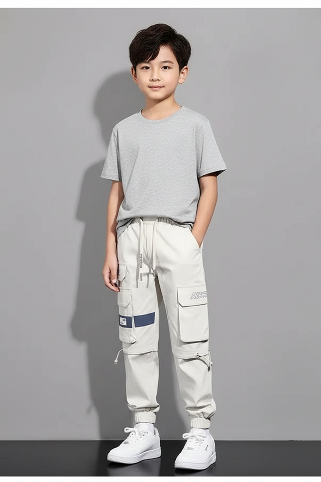 Pantalon Tactique Beige - Polyester