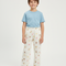 Pantalon Beige Coton Imprimé Animalier Décontracté Enfant - Molleton