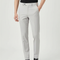 Pantalon Beige Homme Slim Élégant Décontracté Formel - Gris Polyester