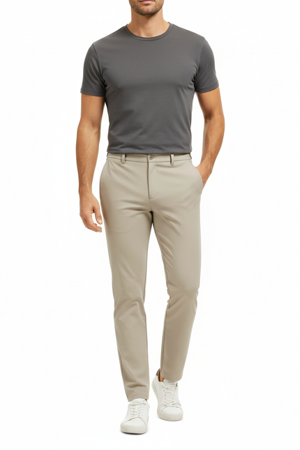 Pantalon Tech Beige - Polyester