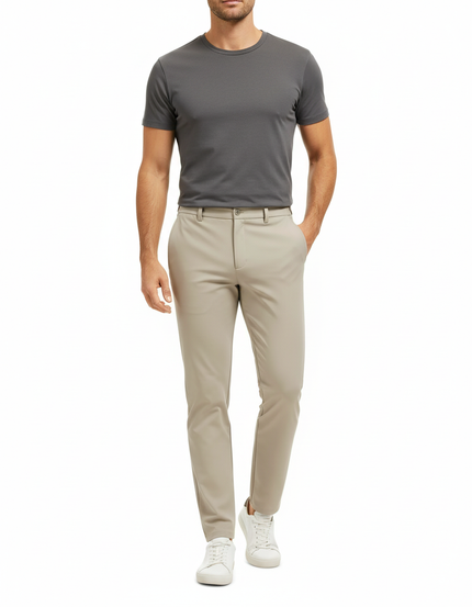 Pantalon Tech Beige - Polyester