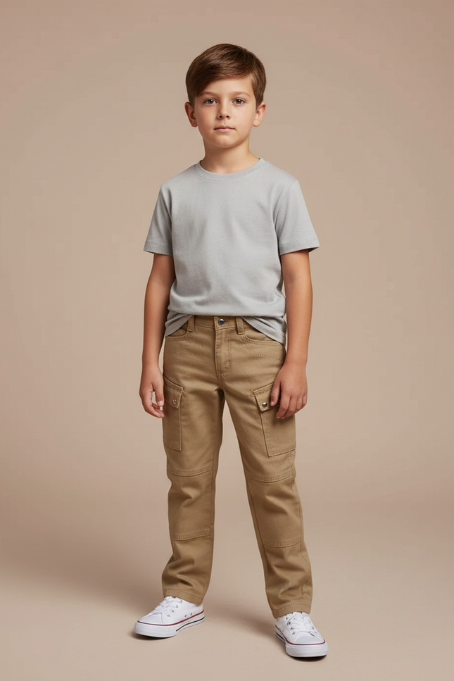 Pantalon Battle Beige - Gabardine