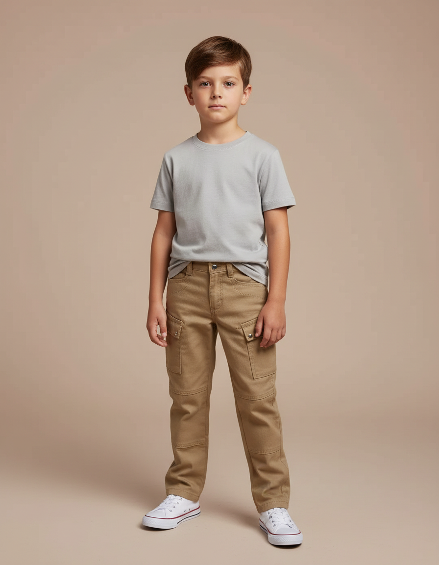 Pantalon Battle Beige - Gabardine