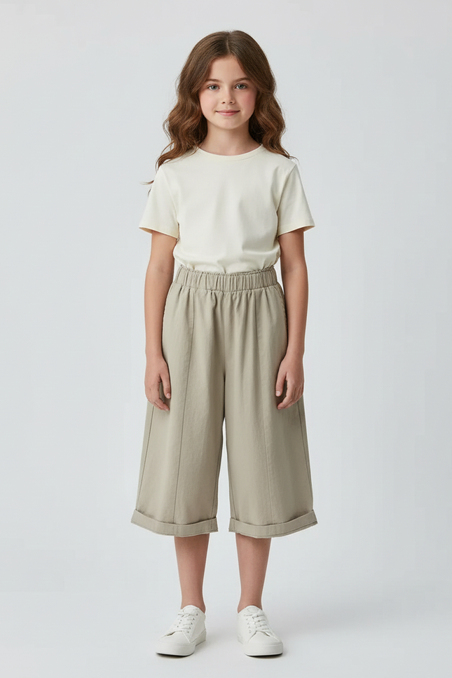 Pantalon Beige Ff76 - Toile