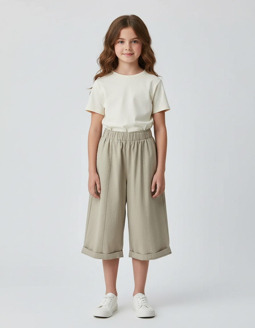 Pantalon Beige Ff76 - Toile