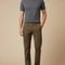 Pantalon Beige Droit Coton Décontracté Homme - Kaki