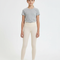 Pantalon Beige Legging Taille Haute Extensible Fille - Polyester