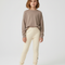 Pantalon Beige Doux Confortable Uni Enfant - Molleton