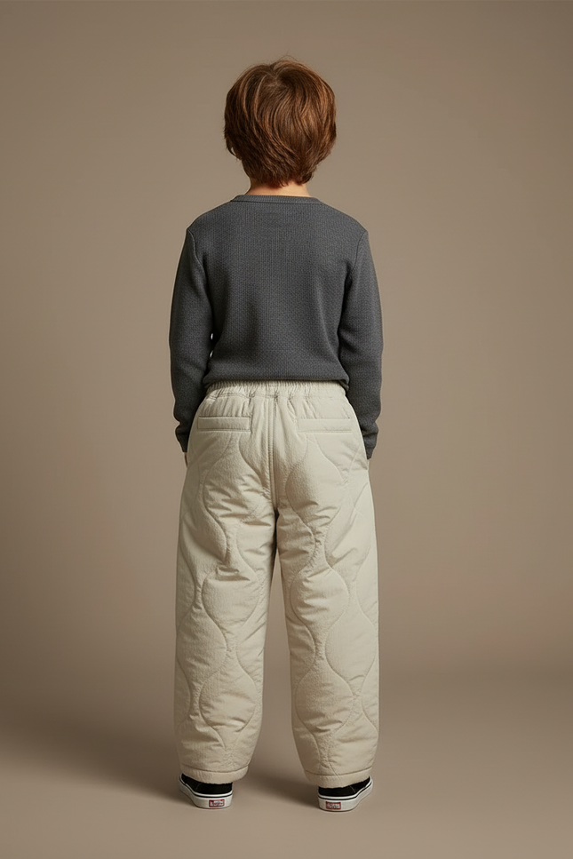 Pantalon De Neige Beige - Polyester - vue 2