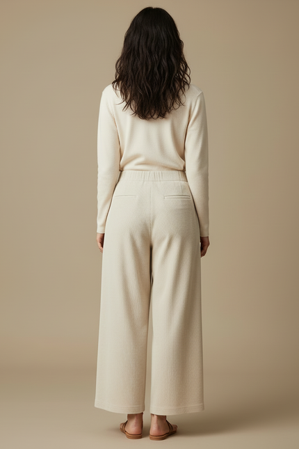 Pantalon Beige 0ad2 - Cordé - vue 2