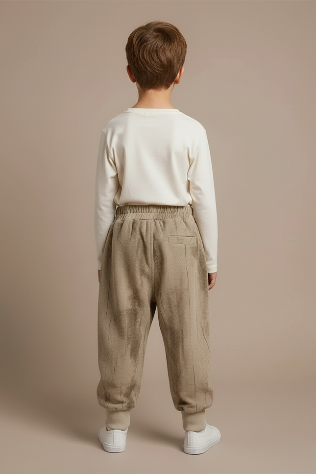 Pantalon Beige C0cc - Cordé - vue 2