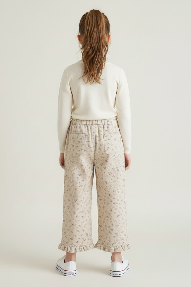 Pantalon Beige Ado - Cordé - vue 2