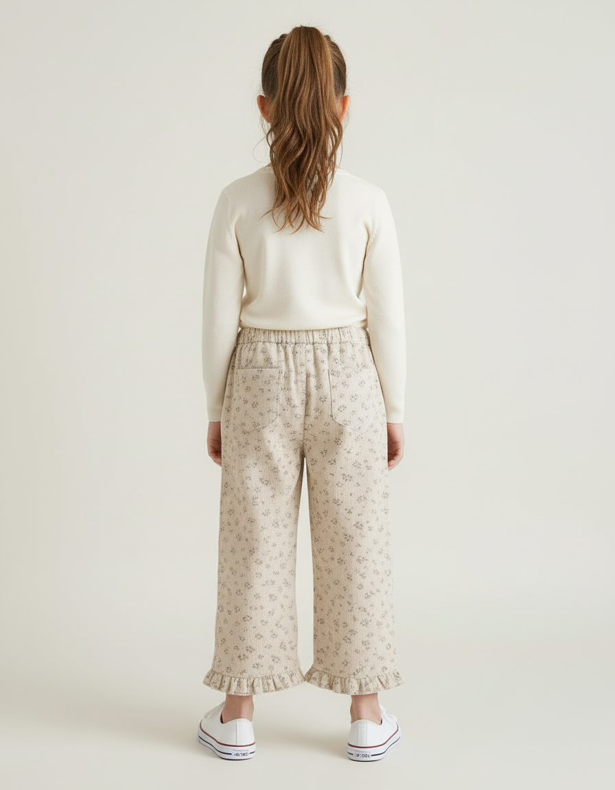 Pantalon Beige Ado - Cordé - vue 2