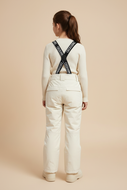 Pantalon De Ski Beige - Polyester - vue 2