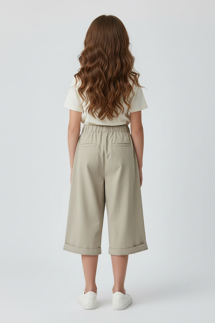 Pantalon Beige Ff76 - Toile - vue 2