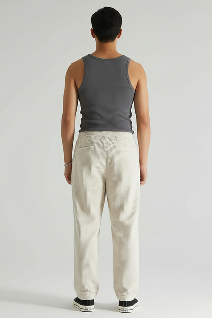 Pantalon Beige Dc20 - Cordé - vue 2