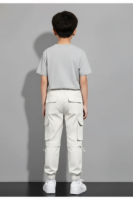 Pantalon Tactique Beige - Polyester - vue 2