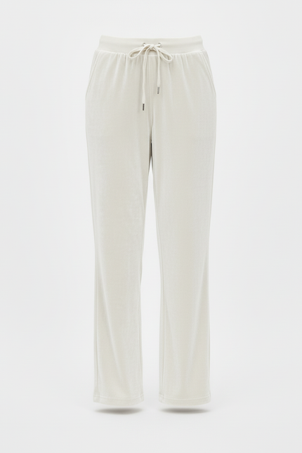 Pantalon Beige Velours Droit Décontracté Confortable Femme - vue 3