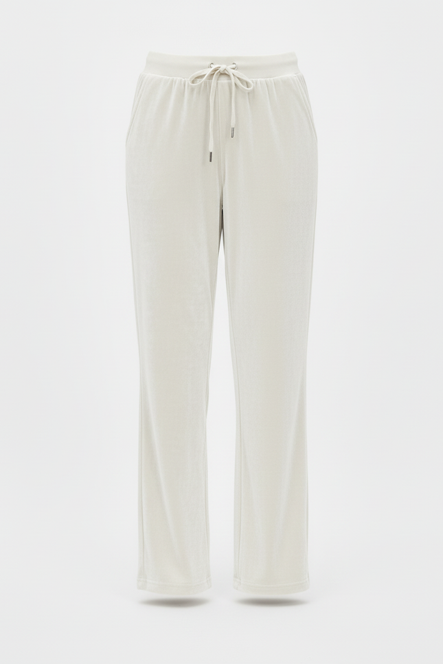 Pantalon Beige Velours Droit Décontracté Confortable Femme - vue 3