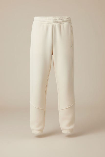 Pantalon Beige Molletonné Ample Confortable Enfant - vue 3