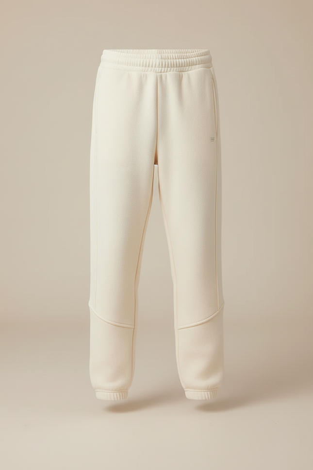Pantalon Beige Molletonné Ample Confortable Enfant - vue 3